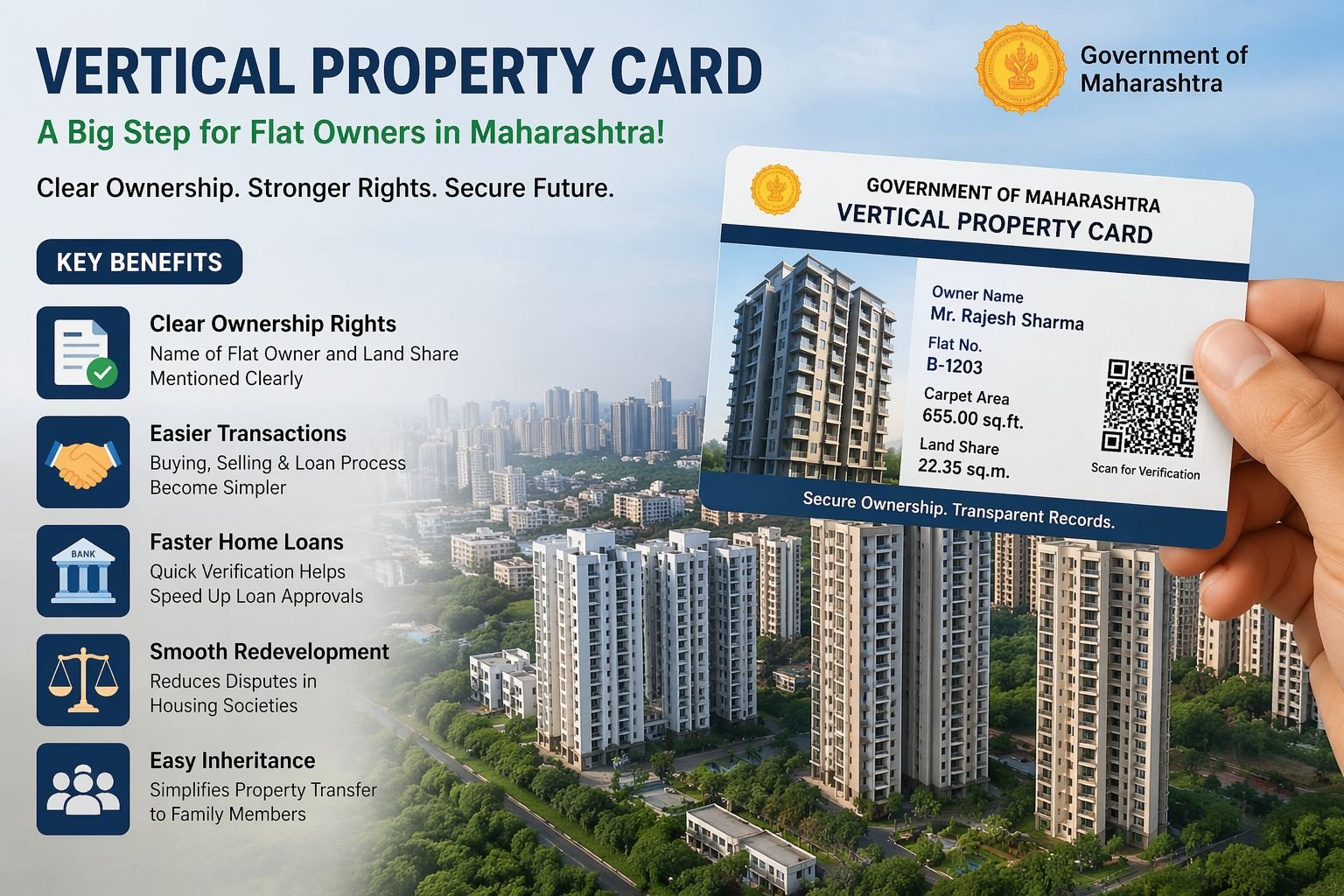 vertical property cards